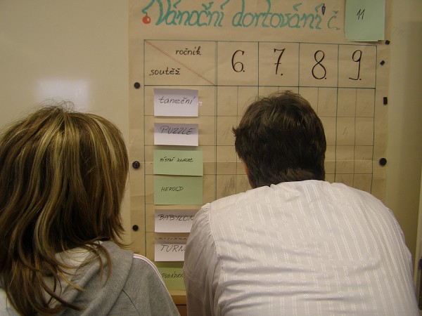 Vánoční dortování 2011