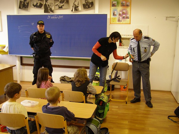 Beseda s příslušníky Policie ČR