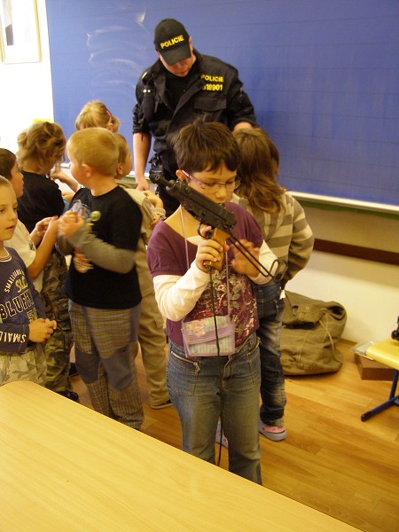 Beseda s příslušníky Policie ČR