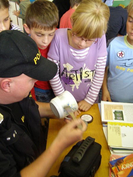 Beseda s příslušníky Policie ČR