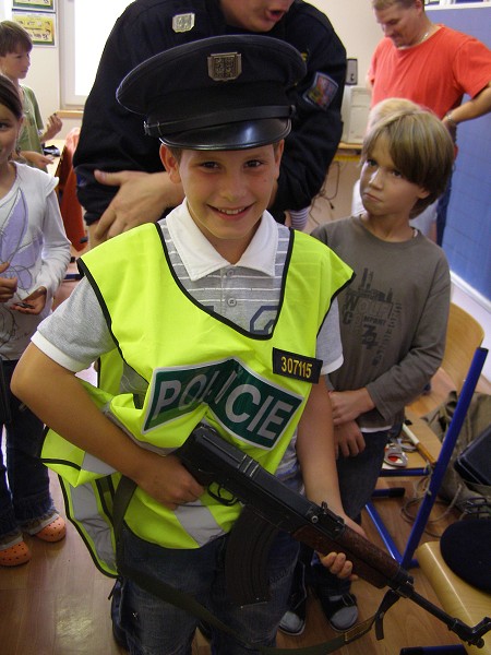 Beseda s příslušníky Policie ČR