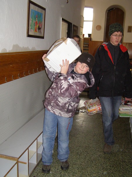 Sběr papíru 2011